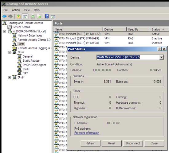 Configure Windows Server 2008 to remotely access SSL VPN Server (Part 4) Picture 16