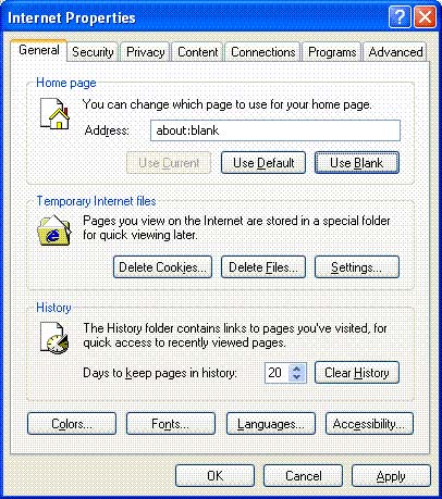 Configure Windows XP SP2 network protection technologies on a computer (Part II) Picture 3