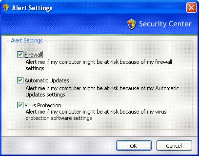 Configure Windows XP SP2 network protection technologies on a computer Picture 2