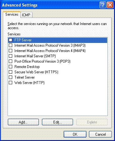 Configure Windows XP SP2 network protection technologies on a computer Picture 4