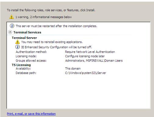 Configuring Terminal Services Gateway of Windows Server 2008 (Part 1) Picture 9