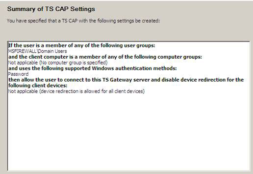 Configuring Terminal Services Gateway of Windows Server 2008 (Part 2) Picture 24