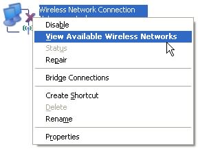 Connect 2 Windows XP laptops without cables Picture 9