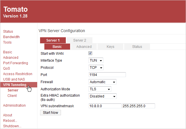 Connect anywhere with OpenVPN and Tomato Picture 30