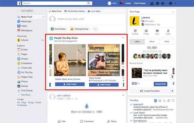 Connect with friends on Facebook Picture 13