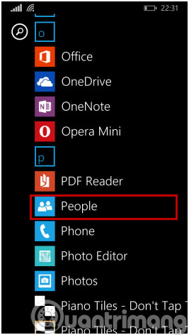 Connect your Gmail account with Windows Phone 8.1 Picture 1