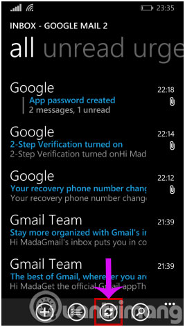 Connect your Gmail account with Windows Phone 8.1 Picture 12