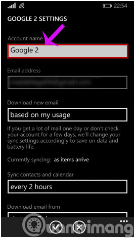 Connect your Gmail account with Windows Phone 8.1 Picture 14