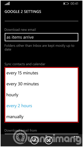 Connect your Gmail account with Windows Phone 8.1 Picture 17