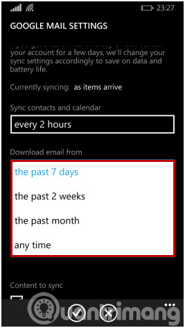 Connect your Gmail account with Windows Phone 8.1 Picture 18
