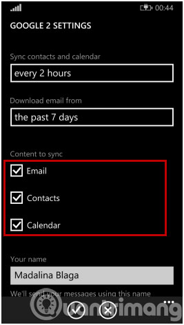 Connect your Gmail account with Windows Phone 8.1 Picture 19