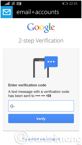 Connect your Gmail account with Windows Phone 8.1 Picture 8