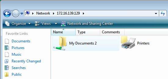 Connect your Windows XP computer from Windows Vista Picture 4