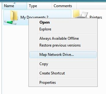Connect your Windows XP computer from Windows Vista Picture 9