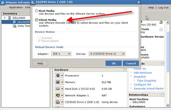 Consider about VMware Server 2.0 RC1 Picture 3