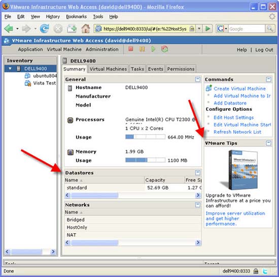 Consider about VMware Server 2.0 RC1 Picture 5