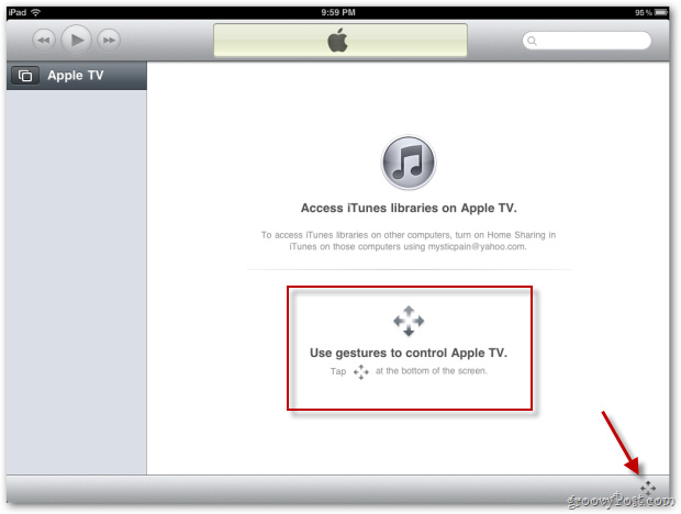 Control Apple TV remotely with iPad, iPhone or iPod Touch Picture 7