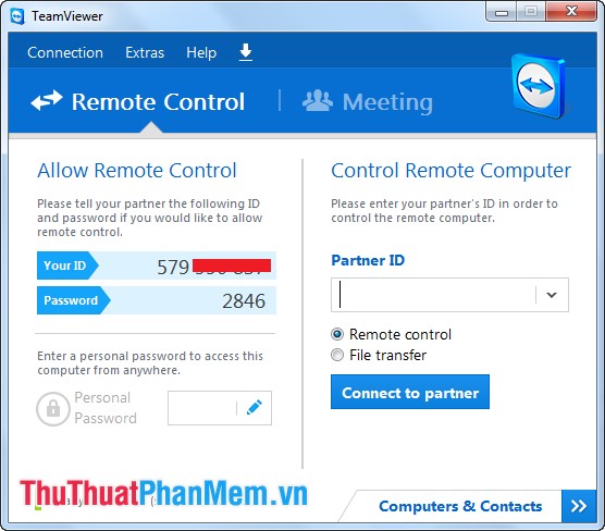 Control remote computers with Teamviewer Picture 4