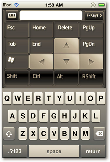 Control the remote computer via iPhone or iPod Touch Picture 16