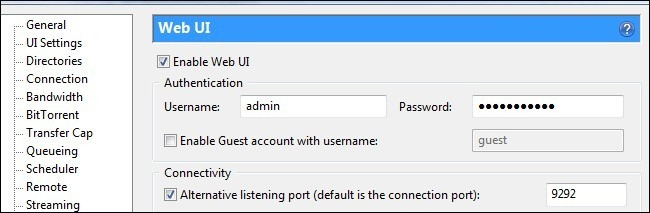 Control uTorrent remotely via mobile phone Picture 5