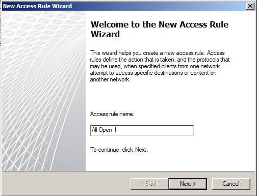 Controlling Internet Access: Introduction to TMG Access Rule - Part 1 Picture 3