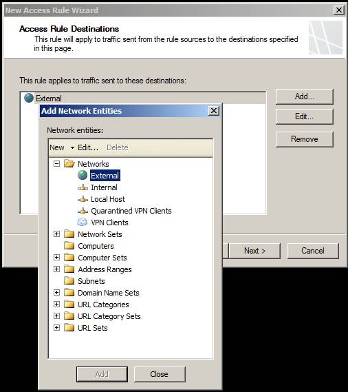 Controlling Internet Access: Introduction to TMG Access Rule - Part 1 Picture 9