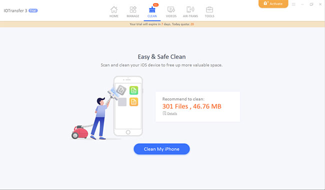 Convert data between iOS device and computer easily with IOTransfer Picture 4
