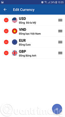 Convert exchange rates on Android Picture 2