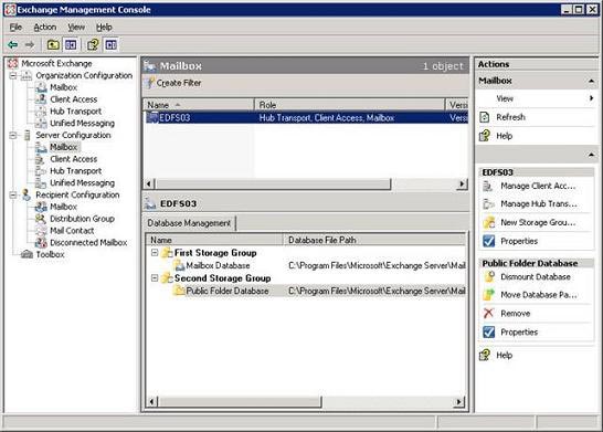 Convert from Exchange 2000/2003 to Explorer Server 2007 (Part 3) Picture 1