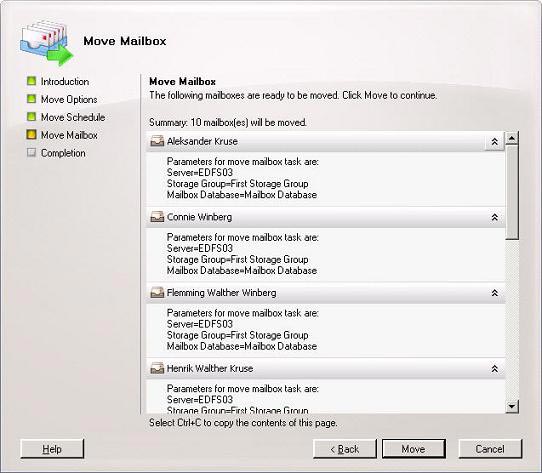 Convert from Exchange 2000/2003 to Explorer Server 2007 (Part 3) Picture 8