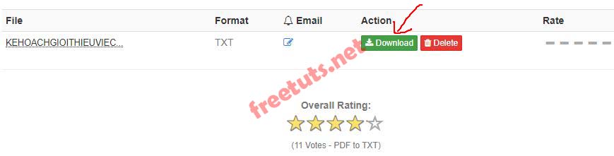 Convert PDF files to other formats with Free File Convert Picture 6