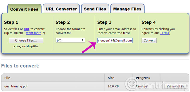 Convert PDF files to PRC in 2 ways Picture 7