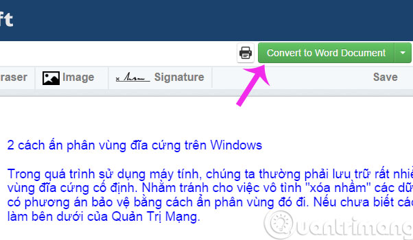 Convert PDF to Word, convert PDF files for free Picture 18