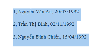 Convert text into Tables and Tables into text in Word Picture 9