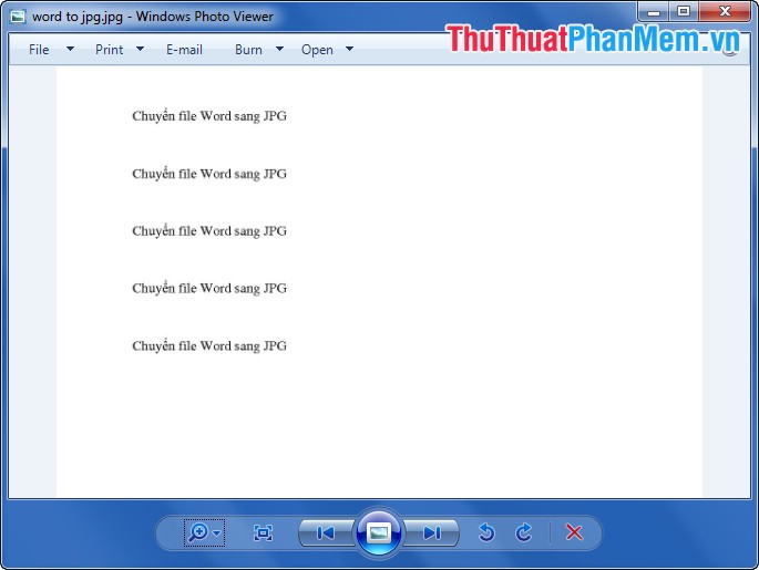 Convert Word documents to JPG image files Picture 11