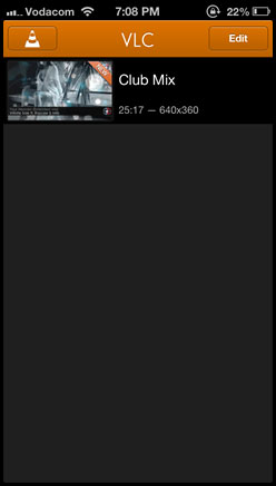 Copy Media files from computer to iPhone using VLC Picture 5