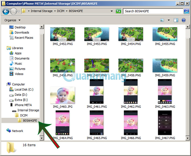 Copy photos from iPhone / iPad to computer without iTunes Picture 5
