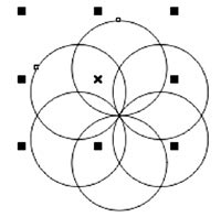 Corel Draw 12 - Draw patterns in circles Picture 5