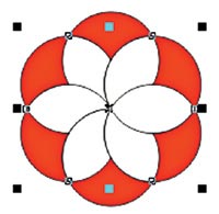 Corel Draw 12 - Draw patterns in circles Picture 7