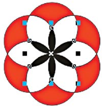 Corel Draw 12 - Draw patterns in circles Picture 9