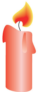 Corel Draw: Draw a burning candle Picture 7