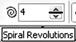 Coreldraw 12 - Lesson 8: Spiral drawing tool Picture 6