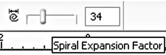Coreldraw 12 - Lesson 8: Spiral drawing tool Picture 9