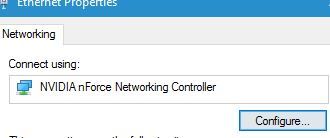 Correct the 'The default gateway is not available' error on Windows 10 Picture 12