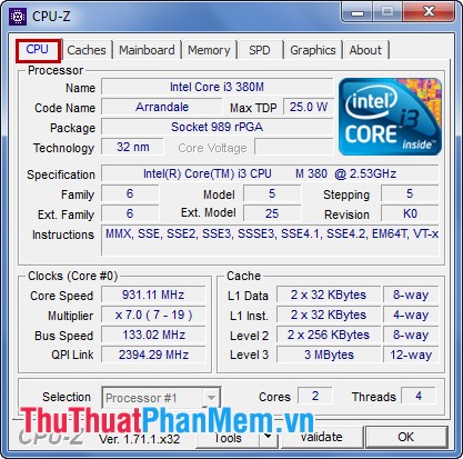 CPU-Z checks computer configuration details Picture 10