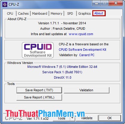 CPU-Z checks computer configuration details Picture 16