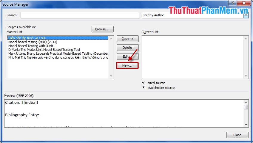 Create a bibliography of reference according to IEEE standards Picture 6