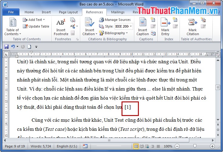 Create a bibliography of reference according to IEEE standards Picture 9