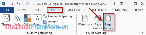 Create a border around Word documents Picture 6