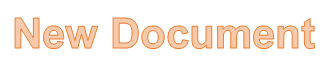 Create a new document in Word Picture 1